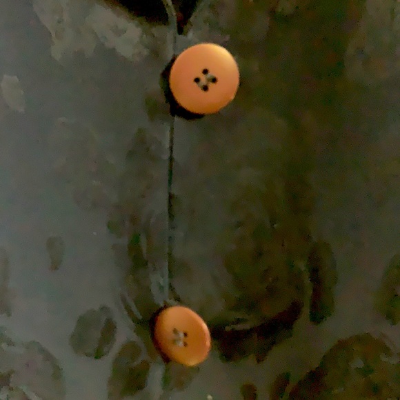 Deep navy Italian blazer with rose pattern. - Picture 3 of 6